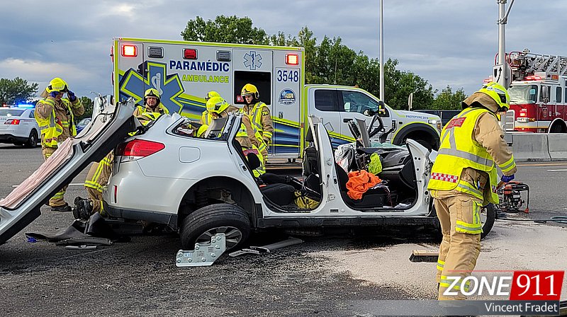 Accident majeur sur l'autoroute Dufferin-Montmorency: Deux décès confirmés