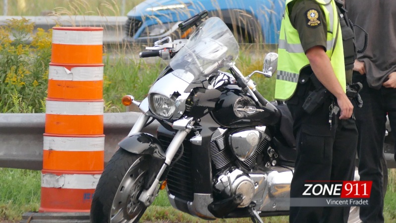 Grave accident sur l'autoroute Félix Leclerc hauteur Robert Bourassa 