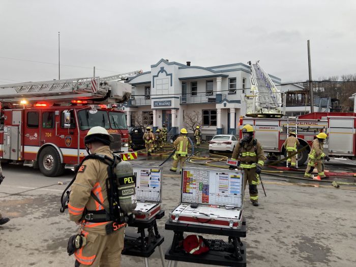  Québec: Incendie d’un salon funéraire dans le secteur Montmorency