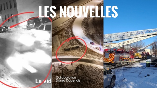 Voici divers événements : accidents, incendie et écrasement d'un petit avion