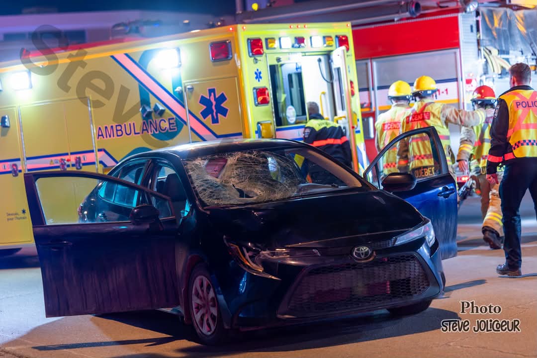 Un piéton grièvement blessé suite à un accident impliquant un véhicule à Québec