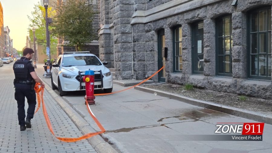 Québec - Agression armée sur la rue Saint-Joseph dans Saint-Roch 