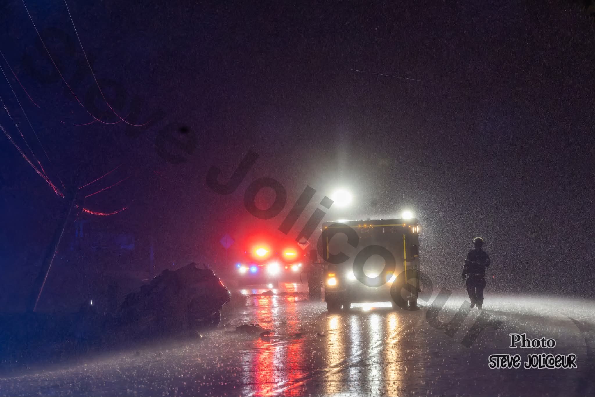 Grave accident à Lévis sur la route des Rivières fermée