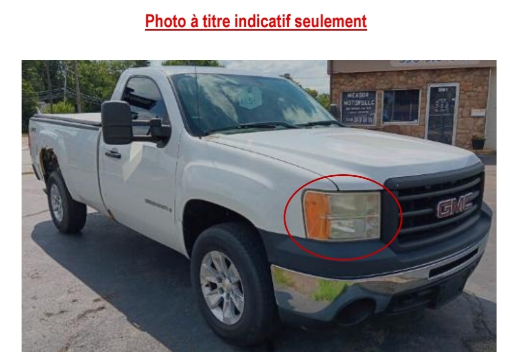 Accident avec délit de fuite à Trois-Rivières : la police recherche un GMC Sierra blanc