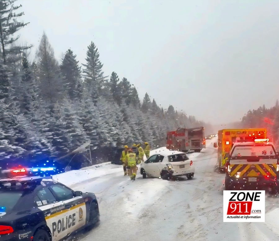 Quelques accidents dans la région de Québec 