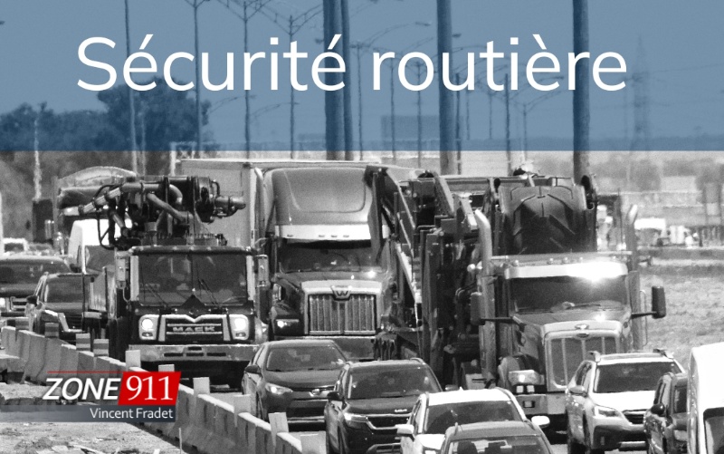 Camions lourds sur la route - Plus de surveillance et d'interceptions par les policiers
