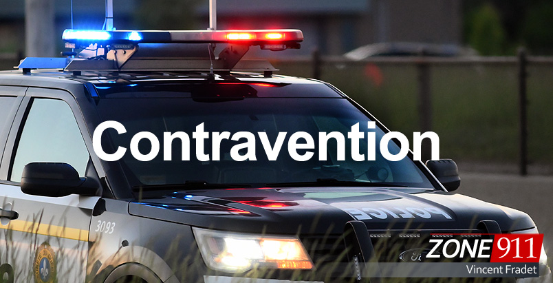 À NE PAS FAIRE !  - Il dépasse une autopatrouille en pleine tempête