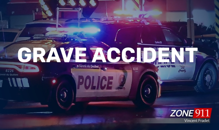 Accident mortel à Ste-Martine lors d'une intervention policière