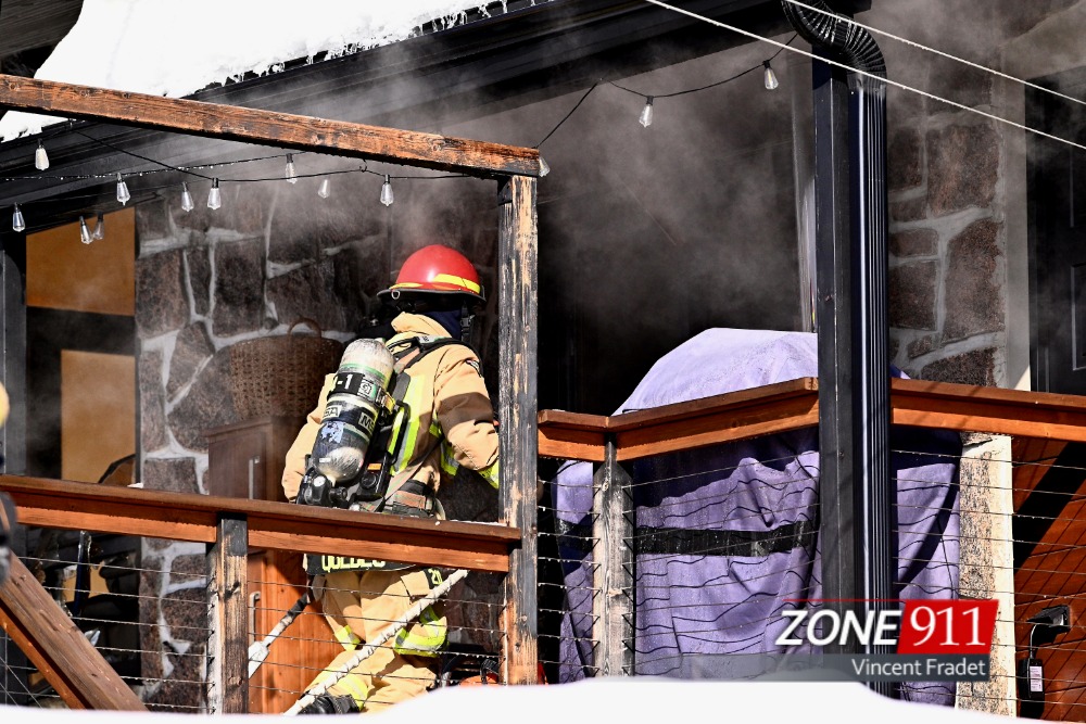 Québec - Incendie dans une résidence du secteur nord de Beauport 