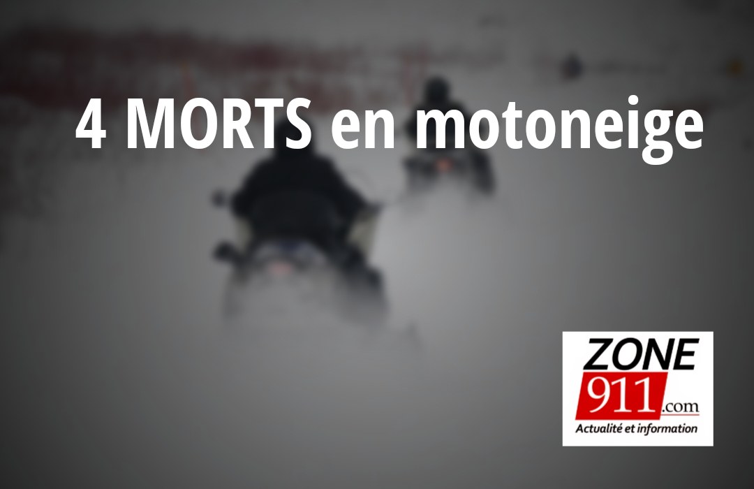 Accidents majeurs – Une fin de semaine funeste : 4 morts en motoneige