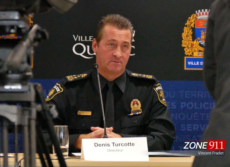 Le chef de police du SPVQ, Denis Turcotte, va quitter son poste