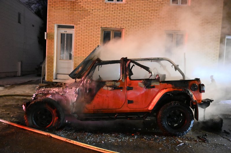 Véhicule en feu dans le quartier St-Sauveur possiblement criminel 