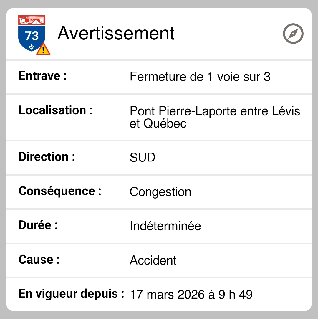 Screenshot 20260317 100514 Qubec 511