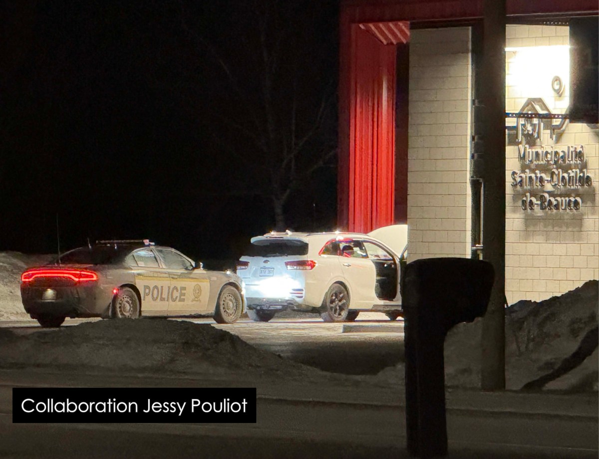 Intervention policière à Sainte-Clotilde-de-Beauce en raison d’un supposé colis suspect