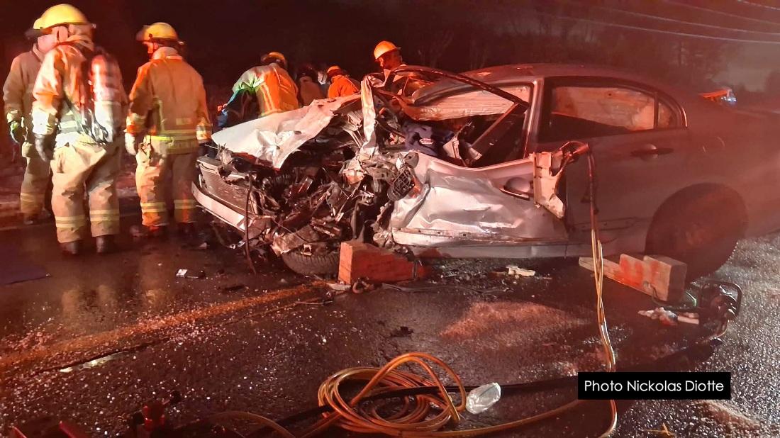 Accident mortel sur la route 137 à Ste-Cécile-de-Milton