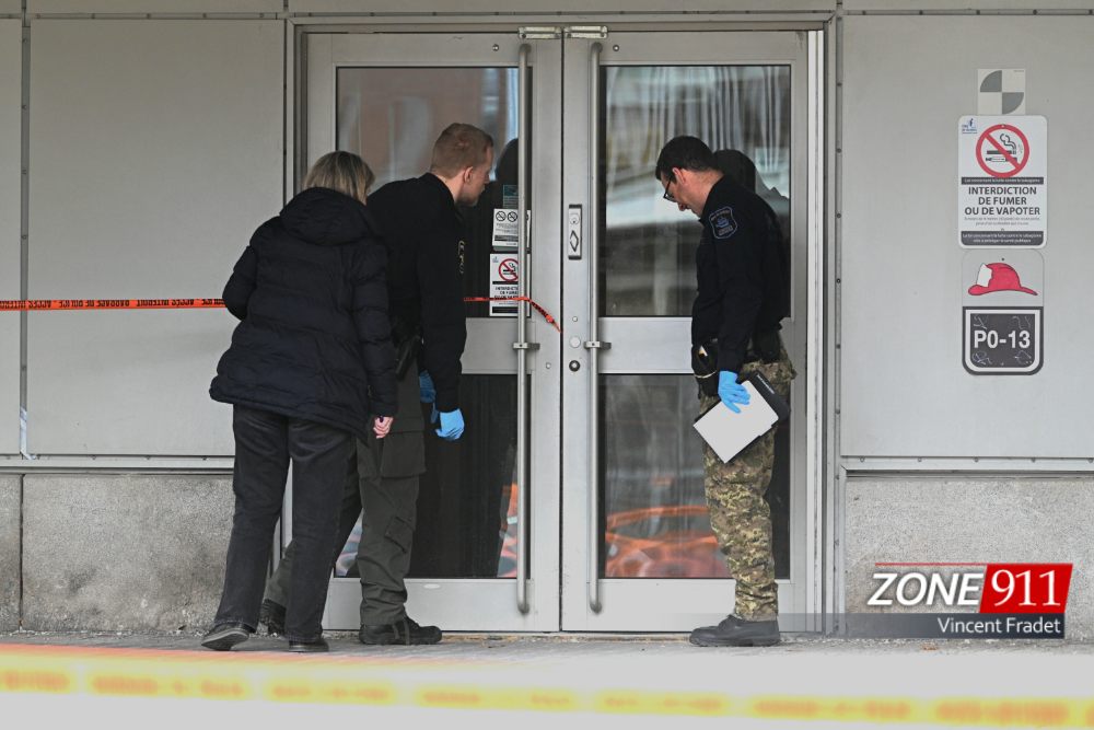 Un adolescent atteint par un projectile d'arme à feu à Québec 