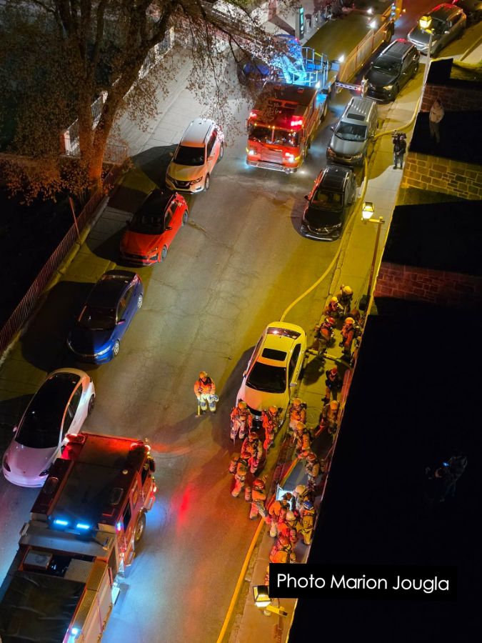 Incendie suspect dans le Vieux-Québec : les enquêteurs de la police prennent le relais