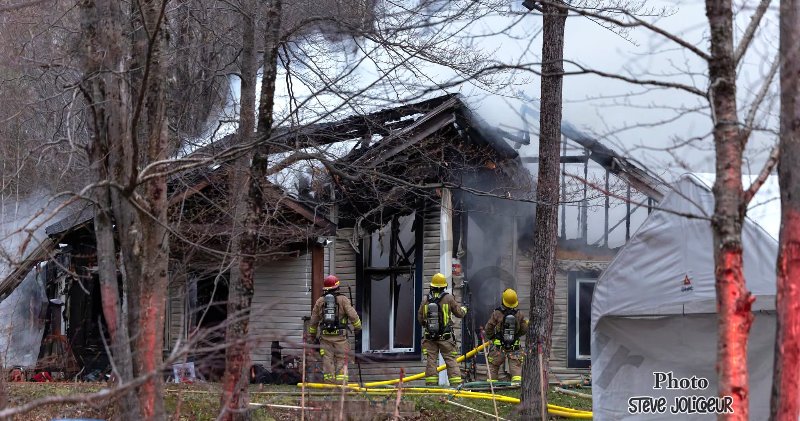Incendie majeur à Beauport : une résidence détruite par les flammes