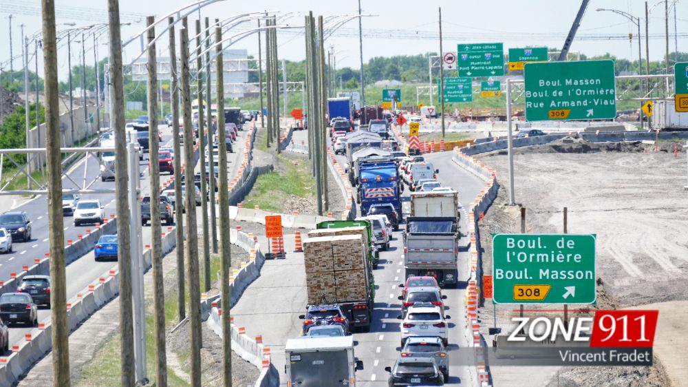 ENFIN ! Les travaux sur l'autoroute Félix Leclerc à Québec sont presque terminés