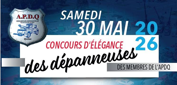 Le Concours d’Élégance des dépanneuses aura lieu le samedi 30 mai 2026, c'est un rendez-vous !