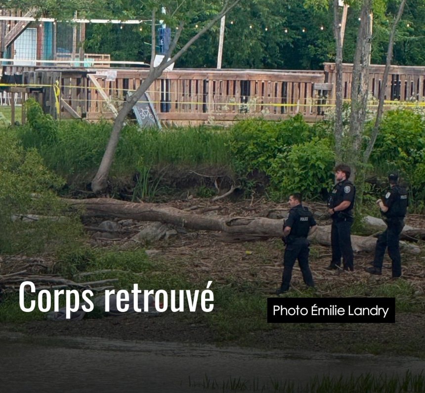 Un corps retrouvé près de l’embouchure de la rivière Etchemin à Lévis