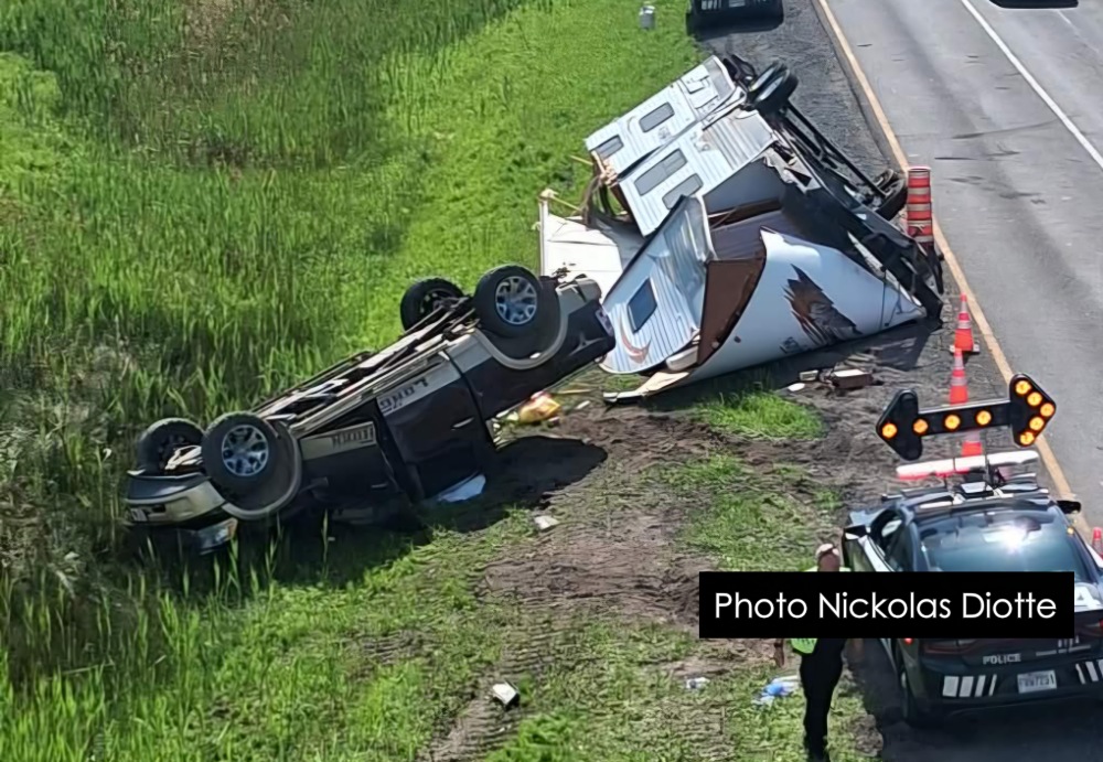 DERNIÈRE HEURE autoroute 20 ouest Lévis fermée à cause d'un accident