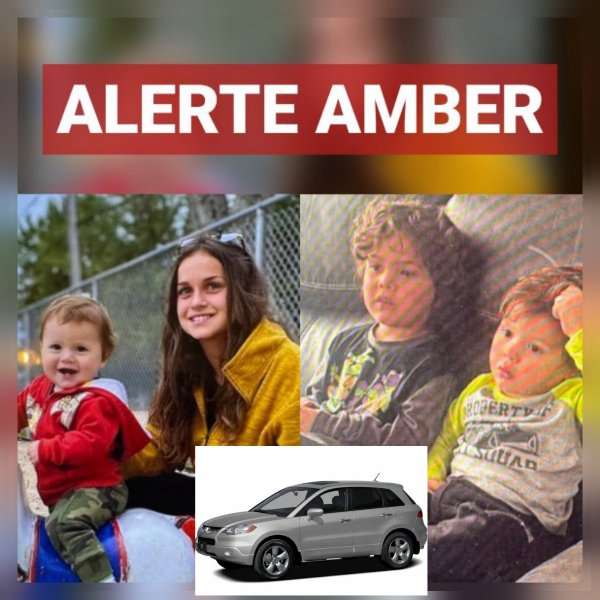 ALERTE AMBER AU QUÉBEC deux enfants et leur mère recherchées 