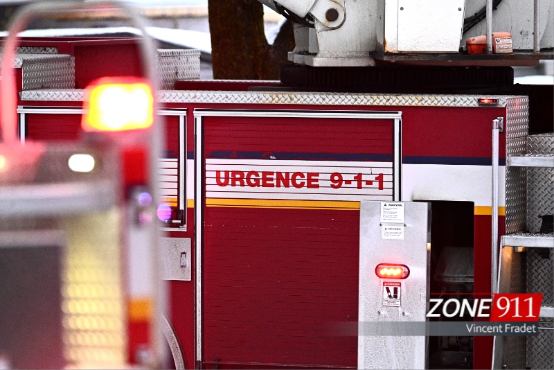 Incendie dans un résidence du boulevard Louis-XIV à Beauport