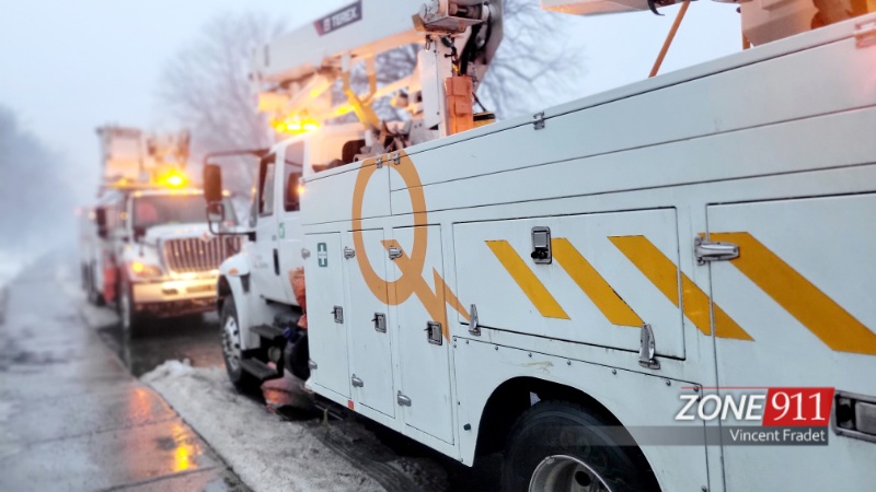 Près de 200 000 abonnés privés de courant au Québec