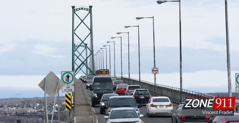 Pont de l'Île-d'Orléans : Des inspections seront effectuées sur le pont durant plusieurs mois