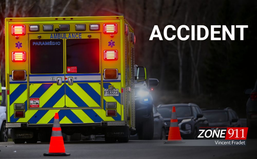 Un motocycliste tente de fuir la police et fait un grave accident