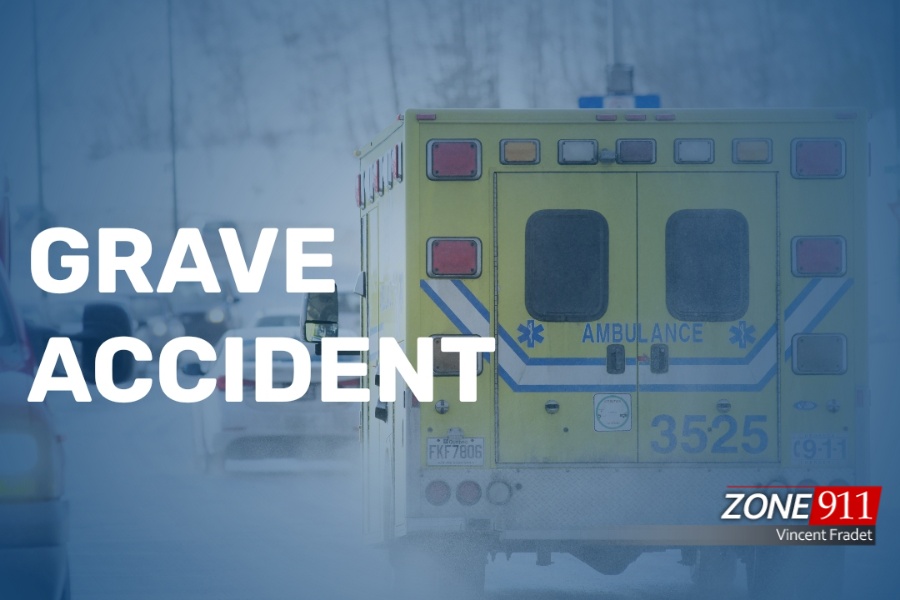 Accident à Rivière-du-Loup un piéton gravement blessé 
