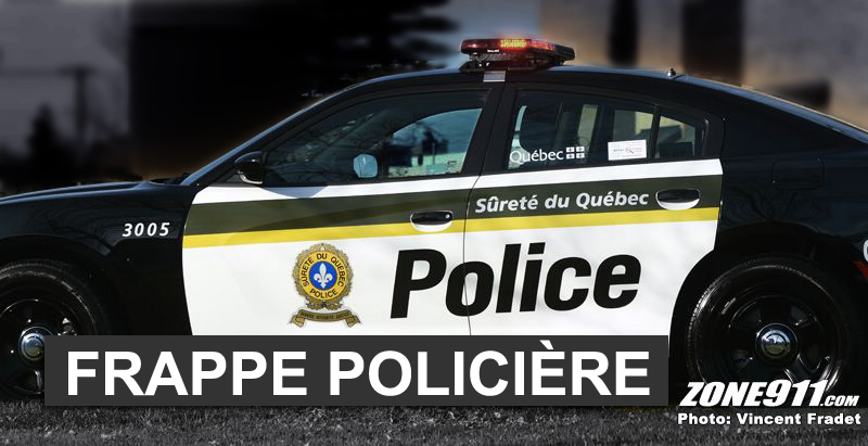 Voici le bilan de la frappe policière sur la Côte-Nord 