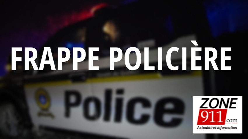 Frappe policière en cours  - Plusieurs arrestations liées au trafic de drogues