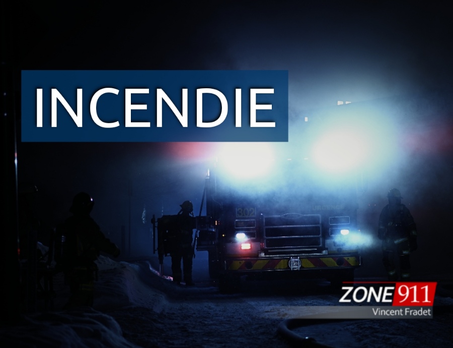 Incendie majeur à St-Tharcisius deux personnes manquent à l'appel 